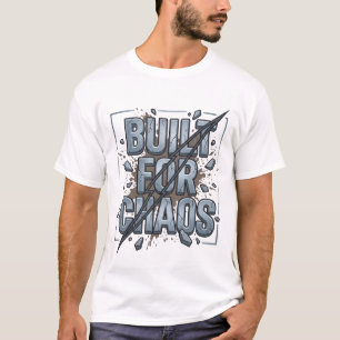 T-shirt Conçu pour la typographie de pierre en détresse Ch