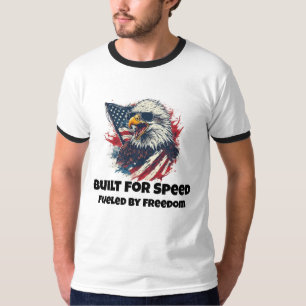 T-shirt Conçu pour la vitesse. Alimenté par la liberté