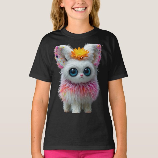 T-shirt conçu pour les filles (Devant)