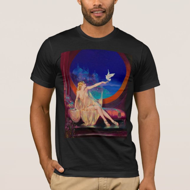 T-shirt Concubine de Sultana le sultan arabe 1925 (Devant)