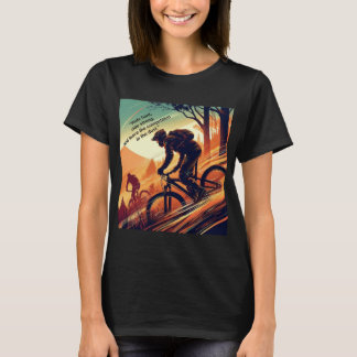 T-shirt Concurrence de Congé solide en Dust