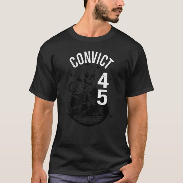 T-shirt Condamnation 45 (Devant)