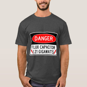 T-shirt Condensateur FLUX Danger 1,21 Gigawatts