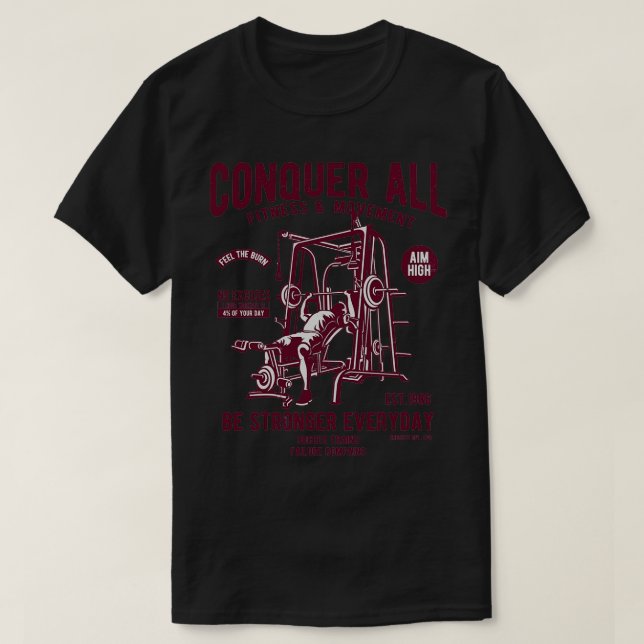 T-shirt Condition physique 9 (Design devant)