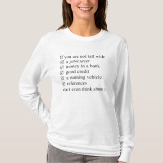 T-shirt Conditions de datation