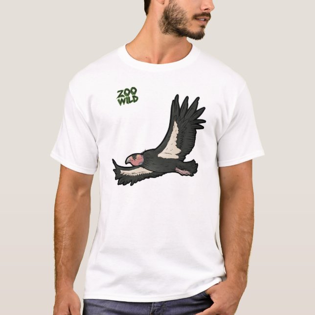 T-shirt Condor de Californie (Devant)