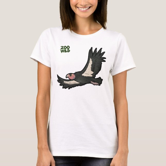 T-shirt Condor de Californie (Devant)