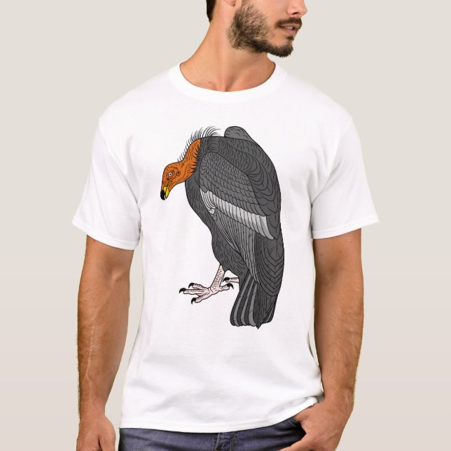 T-shirt Condor de Californie (Devant)