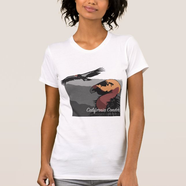 T-shirt Condor de Californie (Devant)