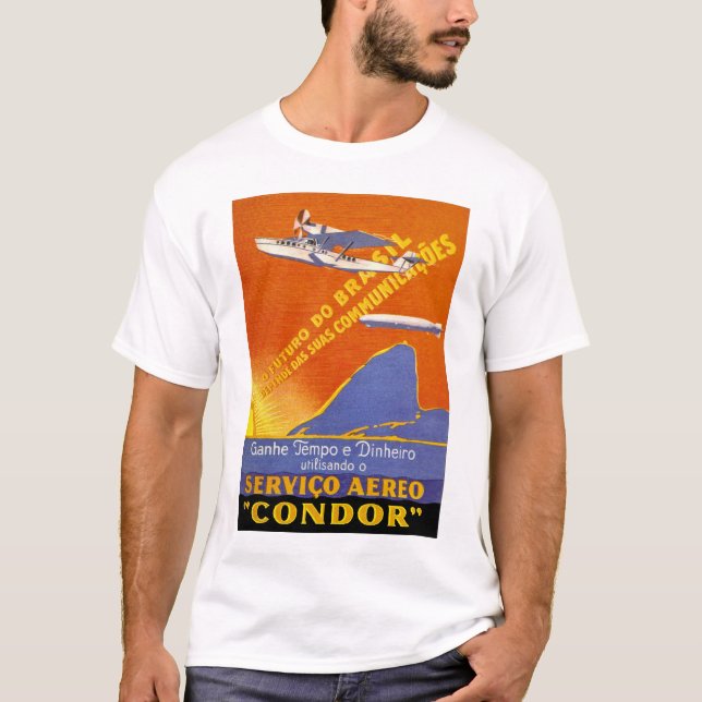 T-shirt Condor ~ Service aérien brésilien (Devant)