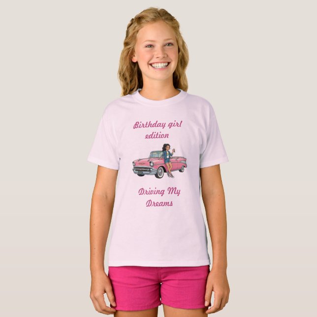 T-shirt Conducteur adolescent  Style Classique (Devant entier)