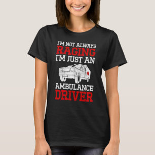 T-shirt Conducteur ambulancier Conducteur d'urgence Transp