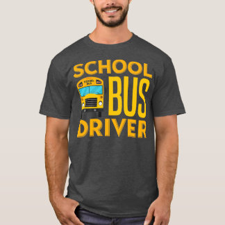 T-shirt Conducteur d'autobus scolaire 100e jour amusant Ap