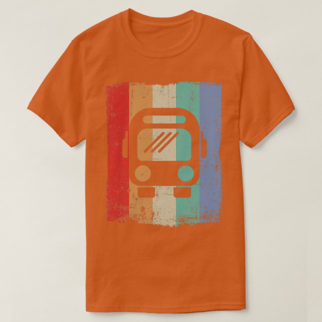 T-shirt conducteur d'autobus scolaire conducteur d'autobus (Design devant)