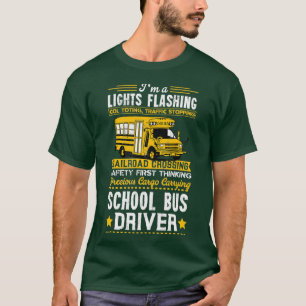 T-shirt Conducteur d'autobus scolaire pour la sécurité, pr