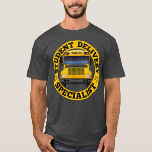 T-shirt Conducteur d'autobus scolaire Spécialiste de la li