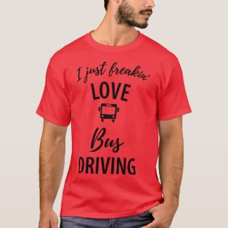 T-shirt Conducteur de bus amusant disant 6