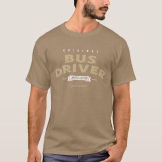 T-shirt Conducteur de bus Drôle Jobitle Profession Fille d