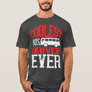 T-shirt Conducteur de bus le plus froid jamais 1