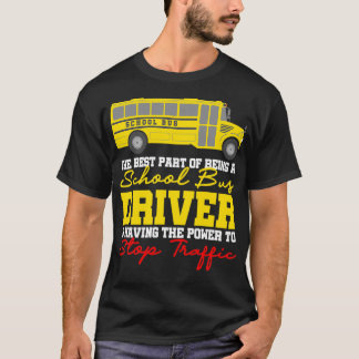 T-shirt Conducteur de bus scolaire 22