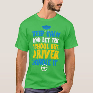 T-shirt Conducteur de bus scolaire 26