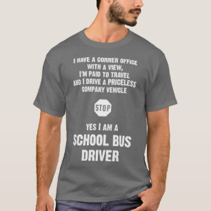 T-SHIRT CONDUCTEUR DE BUS SCOLAIRE 35