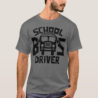 T-shirt Conducteur de bus scolaire 44