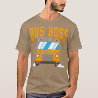 T-shirt Conducteur de bus scolaire 58
