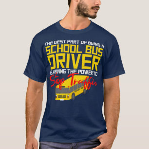 T-shirt Conducteur de bus scolaire amusant 19