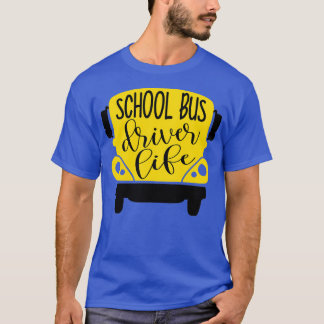 T-shirt Conducteur de bus Vie scolaire Conducteur de bus V