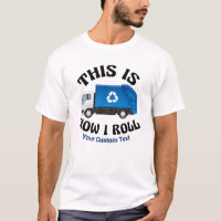 Conducteur de camion de recyclage Voici comment je