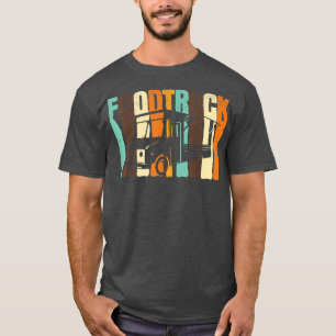 T-shirt Conducteur de camion de restauration rapide Retro