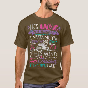 T-shirt Conducteur De Camion Femme Le Conducteur De Camion