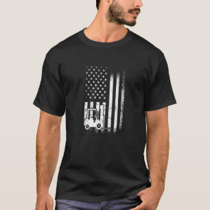 T-shirt Conducteur de camion fourche Conducteur de chariot