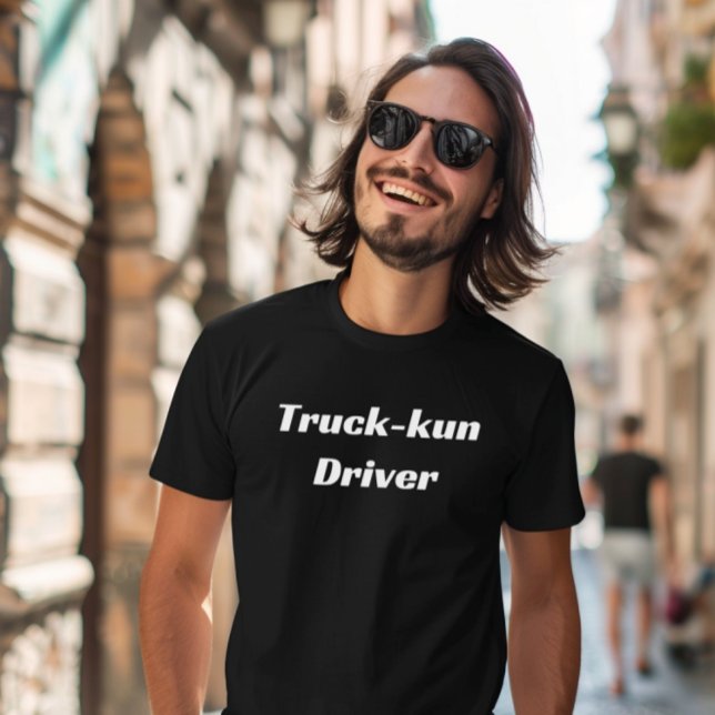T-shirt Conducteur de camion kun Anime (Créateur téléchargé)