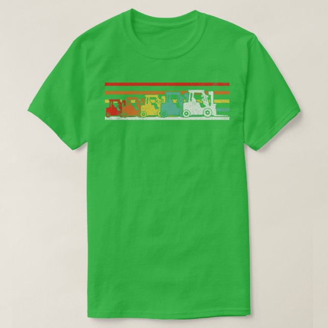 T-shirt Conducteur de chariot élévateur à fourche 1 (Design devant)