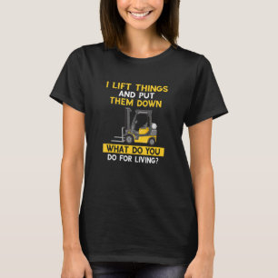 T-shirt Conducteur de chariot élévateur à fourche et de ch