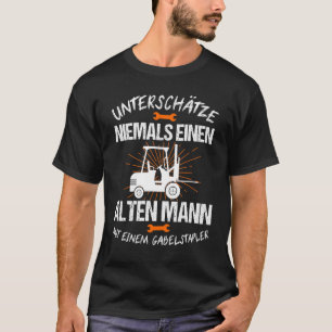 T-shirt Conducteur de chariot élévateur à fourche pour hom