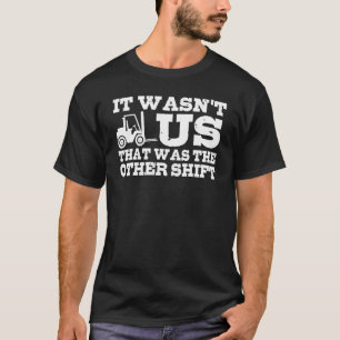 T-shirt Conducteur de chariot élévateur Magasinier Conduc