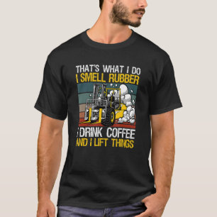 T-shirt Conducteur de chariot élévateur pour un opérateur