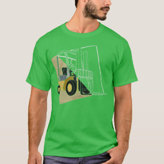 T-shirt Conducteur de chariots élévateurs à fourche