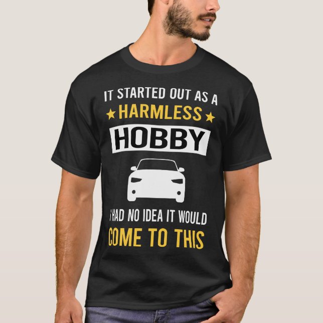 T-shirt Conducteur de Hobby sans danger (Devant)