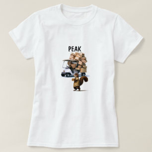 T-shirt Conducteur de livraison écureuil