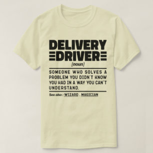T-shirt Conducteur de livraison Noun Conduite Lover Drôle