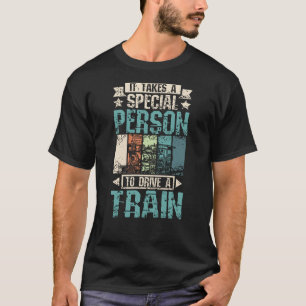 T-shirt Conducteur de train cool