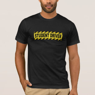 T-shirt Conducteur d'étudiant
