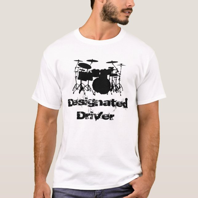 T-shirt Conducteur indiqué 3 (Devant)