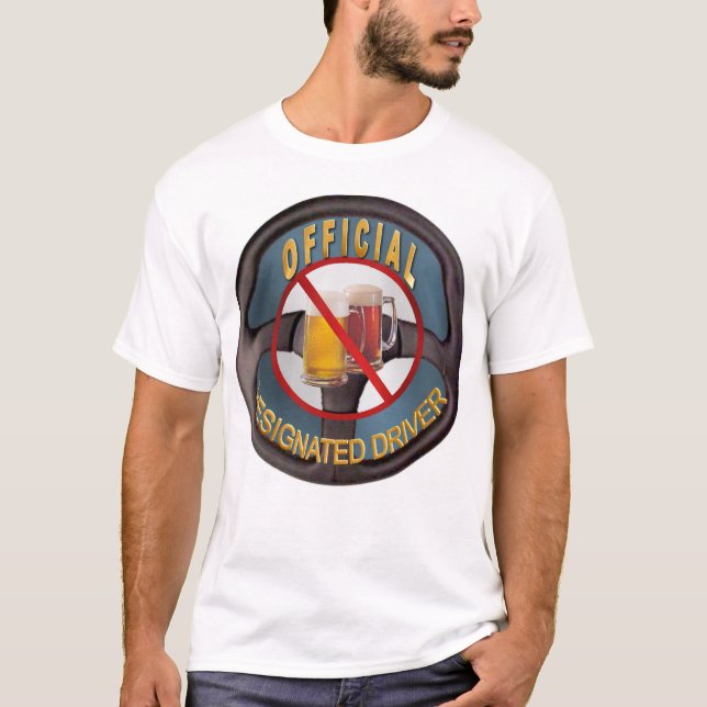 T-shirt Conducteur indiqué (avant) (Devant)