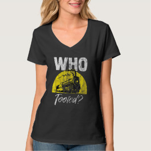 T-shirt Conducteur Locomotive Qui A Pris Train & Chemin De