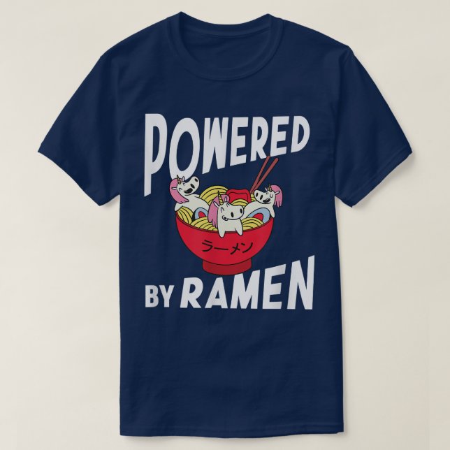 T-shirt Conducteur Ramen Anime Noodles Kawaii Japonais Jap (Design devant)
